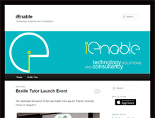 Tablet Screenshot of ienabletechnology.com